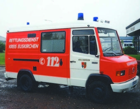 Noteinsatzfahrzeug des Rettungsdienstes Euskirchen