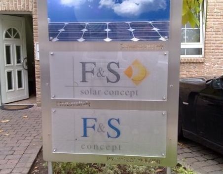 Firmeneingangsschilder